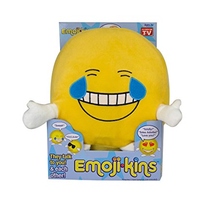 Emojikins Talking Laughster Pillow with Lights