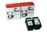 YoYoInk Remanufactured Ink Cartridges Replacement for Canon PG 210XL 210 XL and CL 211XL 211 XL 2 Pack 1 Black 1 Color - With Ink Level Display Indicator