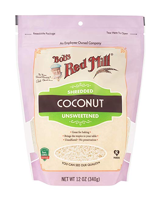 Bob's Red Mill Shredded Coconut, Unsweetened, 12 Oz