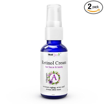 Organic Retinol Cream - BEST Retinol Vitamin A Cream for Face with Vitamin E and Green Tea! Retinol Moisturizer - No Parabens! Natural Ingredients for Glowing Skin! Cruelty Free! UV Ray Safe Bottle for Potency!