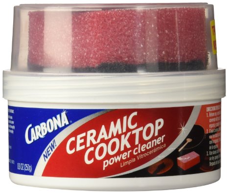 Carbona Ceramic Cook Top Power Cleaner Jar 8.8 Oz