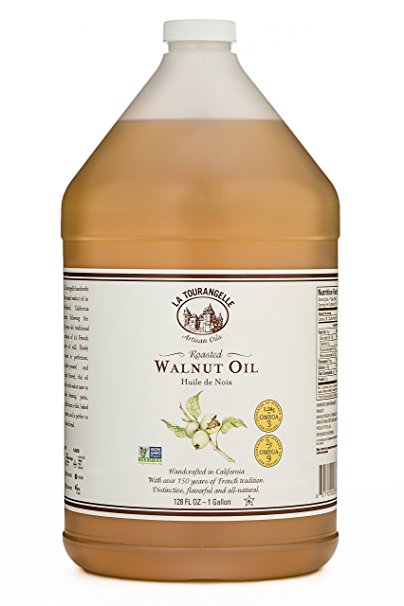La Tourangelle, Roasted Walnut Oil, 128 Ounce
