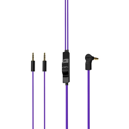 SOL REPUBLIC 1307-35 Tracks ClearTalk Cable - Purple