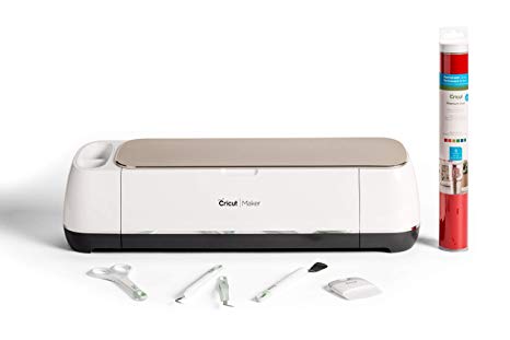 Cricut Maker Bundle with Vinyl Sampler and Basic Tool Set, Mint