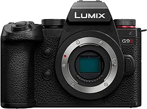 Panasonic Lumix G9 II 25.2MP Digital Mirrorless Camera Body with Phase Hybrid Autofocus