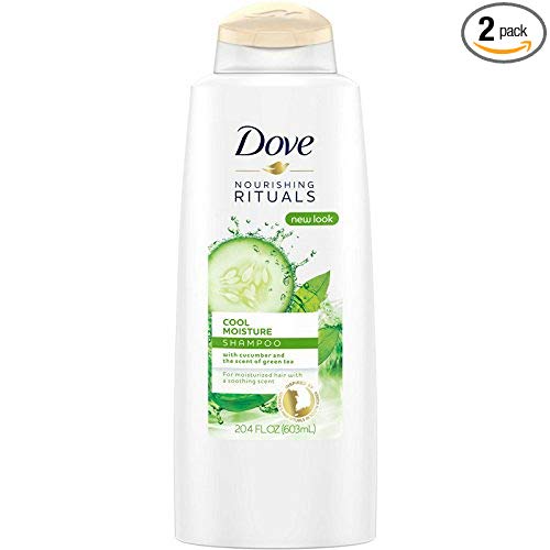 Dove Nourishing Rituals Cool Moisture Shampoo 20.4 oz (Pack of 2)