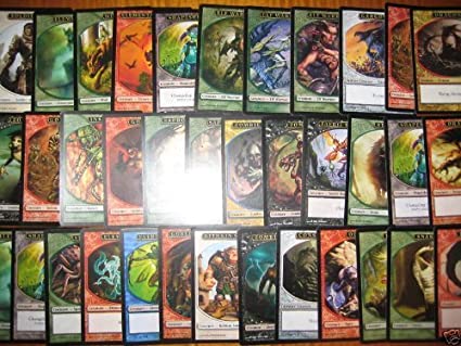 25 Random Magic The Gathering Creature Tokens