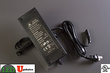UL Listed AC 100-240V to DC 12V 10A 120w LED Power Adapter High Power Switching Power Supply US Plug for LED Strip Light