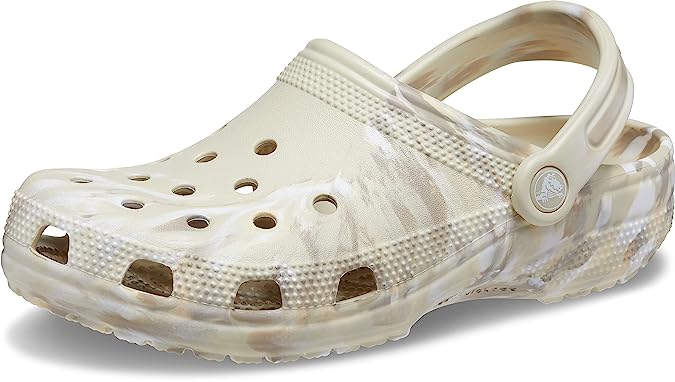 crocs Classic Marbled Clog K WHI/Pink