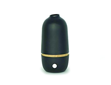 ONA [by EKOBO] Aromatherapy Nebulizing Essential Oil Diffuser, Black