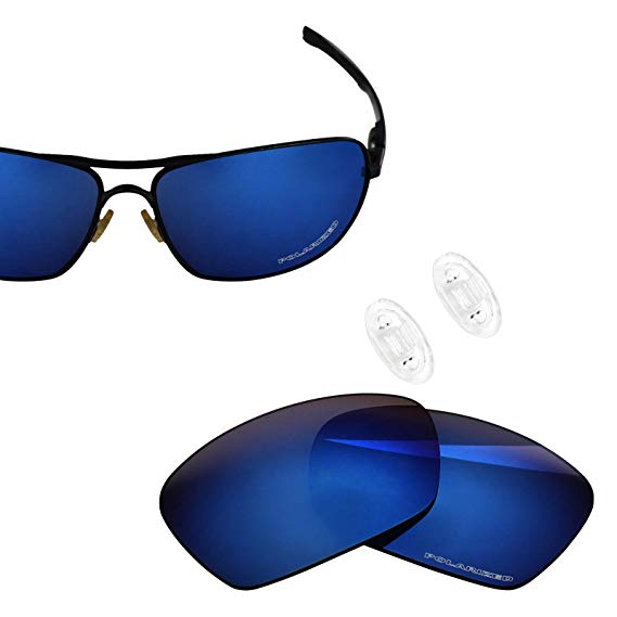 BlazerBuck Polarized Replacement Lens & Nose Piece for Oakley Plaintiff Squared