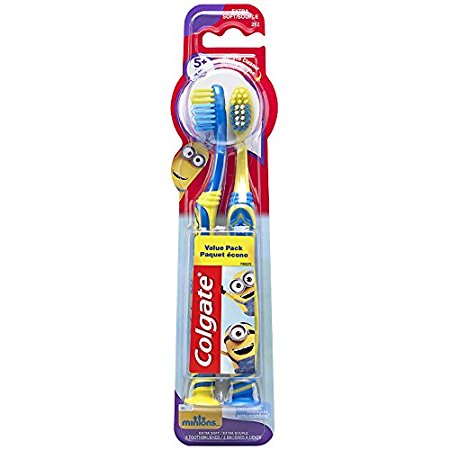 Colgate Super Premium Toothbrush, Minions (Packaging May Vary),2 Count