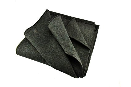 SE BI64846GN 64” x 84” Warm 4-lb. Blanket with 80% Wool, Green