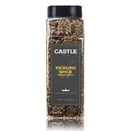 Castle Foods | PICKLING SPICE EXTRA FANCY, 12 oz Premium Restaurant Quality