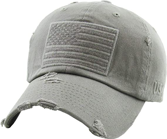 KBETHOS Men and Women Tactical Operator Collection with USA Flag Patch US Army Military Cap Fashion Trucker Twill Mesh