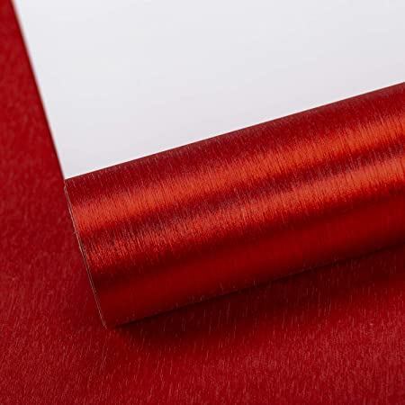 WRAPAHOLIC Wrapping Paper Roll - Red with Metallic Shine for Birthday, Holiday, Wedding, Baby Shower - 30 inch x 16.5 feet