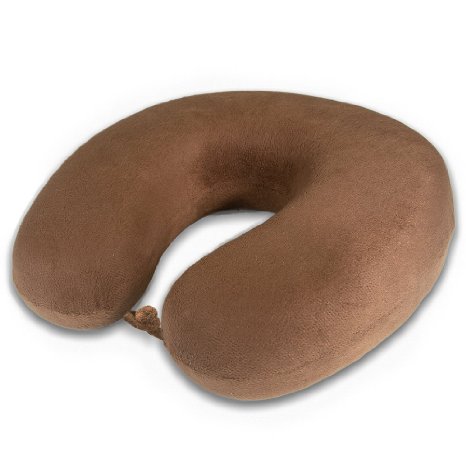 A Comfortable Travel Neck Pillow By MIARA`S High Quality Foam Travel Pillow Ideal For Travelling By Plane, Bus, Train Or Car Easy To Use & Lightweight To Carry A Cushion Suitable For Family