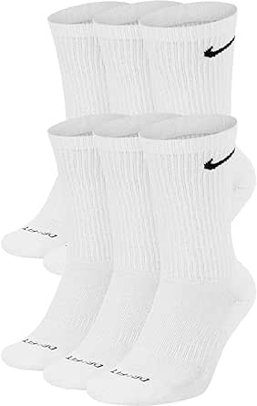 Nike mens Everyday Cushioned Training Crew Socks