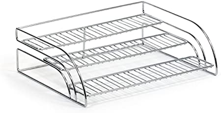 Spectrum Diversified Tiered Shelf Organizer, Chrome