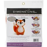 Dimensions Crafts 72-74043 Fox Needle Felting Kit