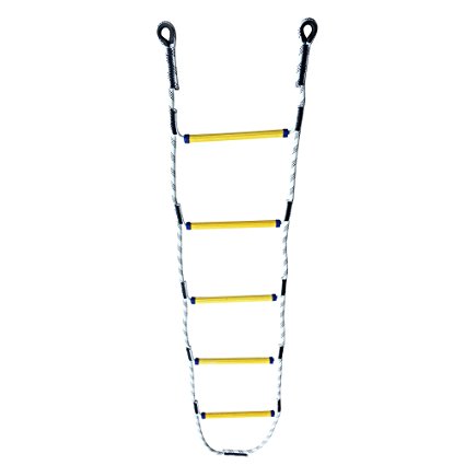 Aoneky 5.9 ft Nylon Climbing Rope Ladder for Kids or Adult