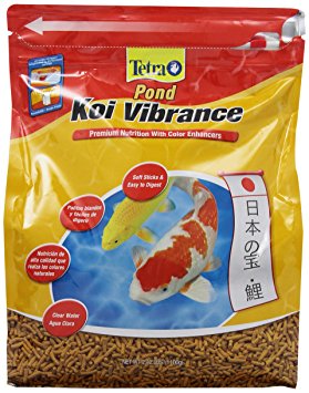 Tetra Pond Koi Vibrance Premium Nutrition with Color Enhancers