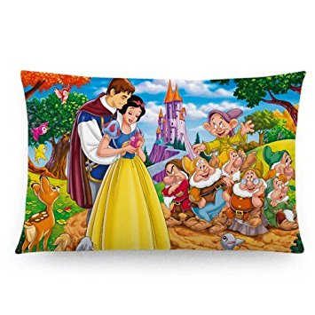 Onelee(TM) - Custom Disney Snow White Pillowcase Standard Size 20x30(one side)