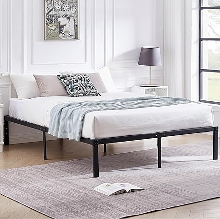 VECELO Queen Size Bed Frame,Modern