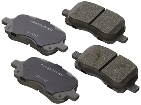 ACDelco 14D741CH Advantage Ceramic Front Disc Brake Pad Set