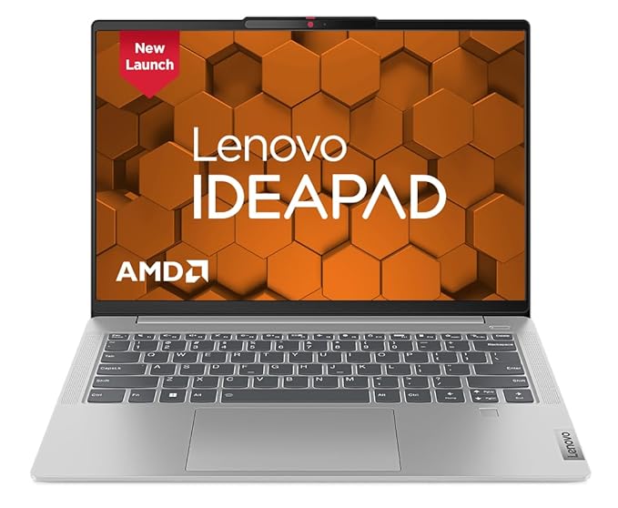 Lenovo IdeaPad Slim 5 Ryzen 5 7530U 14" (35.5cm) WUXGA  IPS Laptop (16GB/512GB SSD/Win 11/Office 2021/Backlit KB/FHD Camera/Alexa/3 Month Game Pass/Arctic Grey/1.46Kg), 82XE004RIN