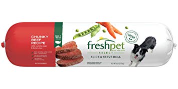 Freshpet Select Chunky Beef, Vegitable and Rice Dog Food, 6 lb