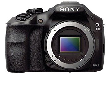 Sony A3000 Interchangeable Lens Digital 20.1MP Camera Black ILCE3000/B (Body)