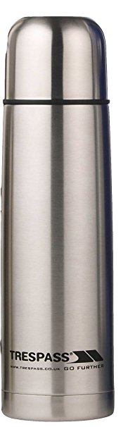 Trespass Thirst 75 - 750Ml Stainless Steel Flask Silver