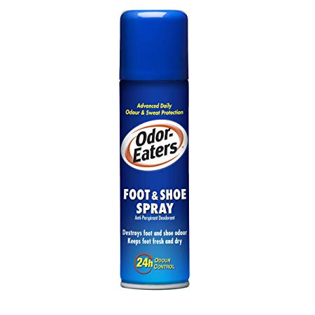 Odor-Eaters, 24 Hour, Odour destroying, Anti-perspirant, Foot and Shoe Spray, for everyday shoes