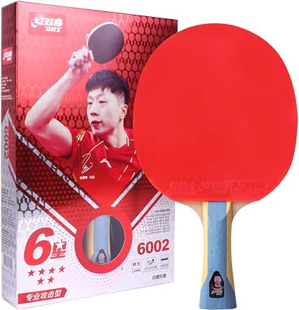 DOUBLE HAPPINESS DHS Ping Pong Table Tennis Paddle,Professional Racket with Carrying Case for Tournament Play