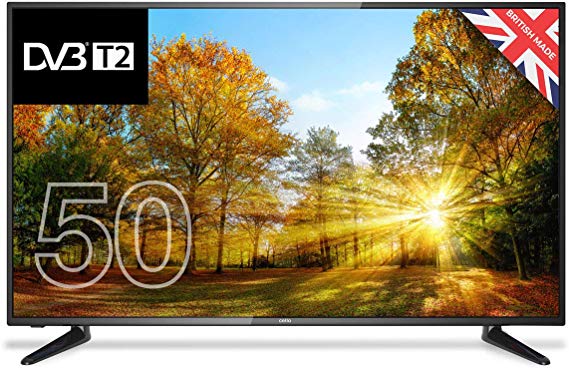 Cello 50" C50238T2 Full HD LED Digital TV with FreeviewT2 HD Channels and USB 2.0