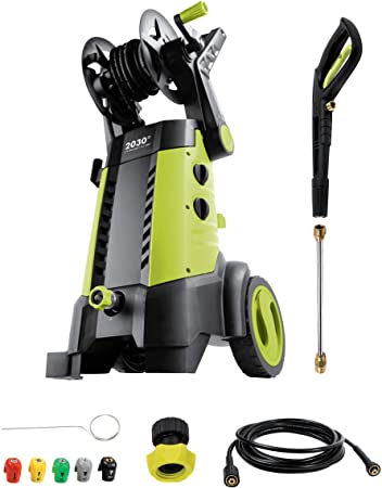 SPX3001 2030 PSI 1.76 GPM 14.5 AMP Electric Pressure Washer with Hose Reel, Green, New