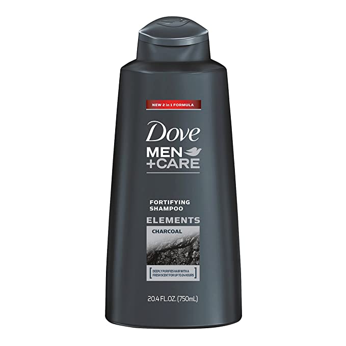 DOVE HAIR Men Care Charcoal Shampoo, 20 Ounce