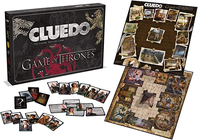 Winning 27410 Moves Game of Thrones Cluedo Mystisches Brettspiel - Englisch Version