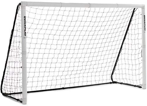 QUICKPLAY PRO Match-Fold Portable Football Goal Range with Carry Bag [Single Goal] Quick setup folding football goal for clubs, coaches & the best home football goal on the market