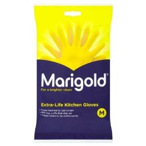 3 Marigold Extra Life Kitchen Gloves - Medium