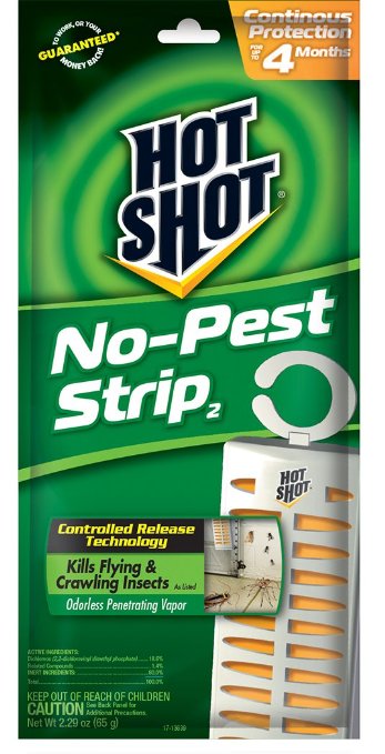 Hot Shot 5580 No Pest Strip Hanging Vapor Insect Repellent, Unscented