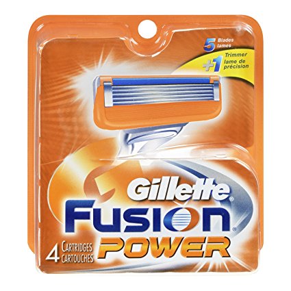 Gillette Fusion Power Blades - 4 CT