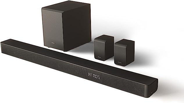 Hisense AX5100G 5.1 Channel 340W Dobly Atmos Soundbar with wireless subwoofer and rear speakers