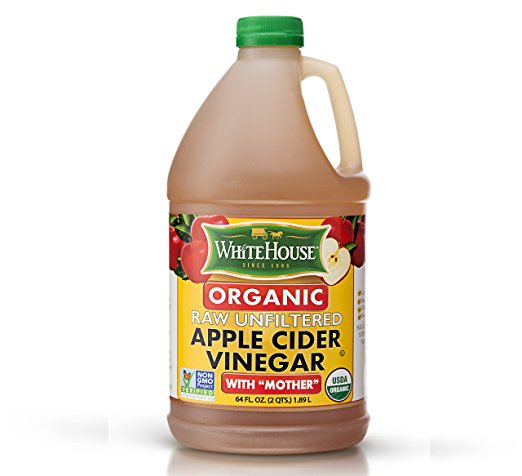 White House Organic Raw Unfiltered Apple Cider Vinegar (64oz)