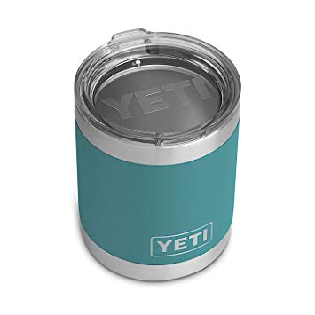 YETI Rambler 10 oz Lowball, Vacuum Insulated, Stainless Steel with Standard Lid