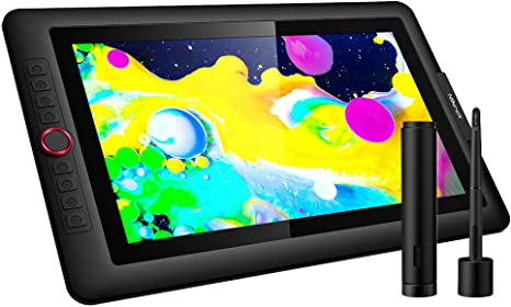 XP-PEN Drawing Monitor Artist 15.6 Pro Pen Display Tilt Supported 15.6 Inch Drawing Display with 8192 Levels Pen Pressure, 8 Customizable Shortcuts Key and 1 Dial