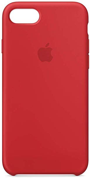 iPhone 8 Case，iPhone 7 Case，MAGGICWEI-DL Soft Silicone Case Cover for Apple iPhone 8/7 (4.7 inch) (Red)