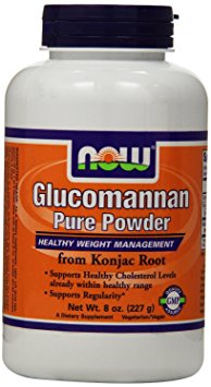 Glucomannan Powder 100% Pure Now Foods 8 oz Powder (Pack of 2)