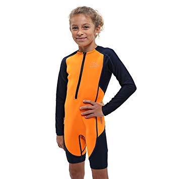 Aqua Sphere Kid's Stingray HP Core Warmer Long Sleeve Swimsuit - 2017